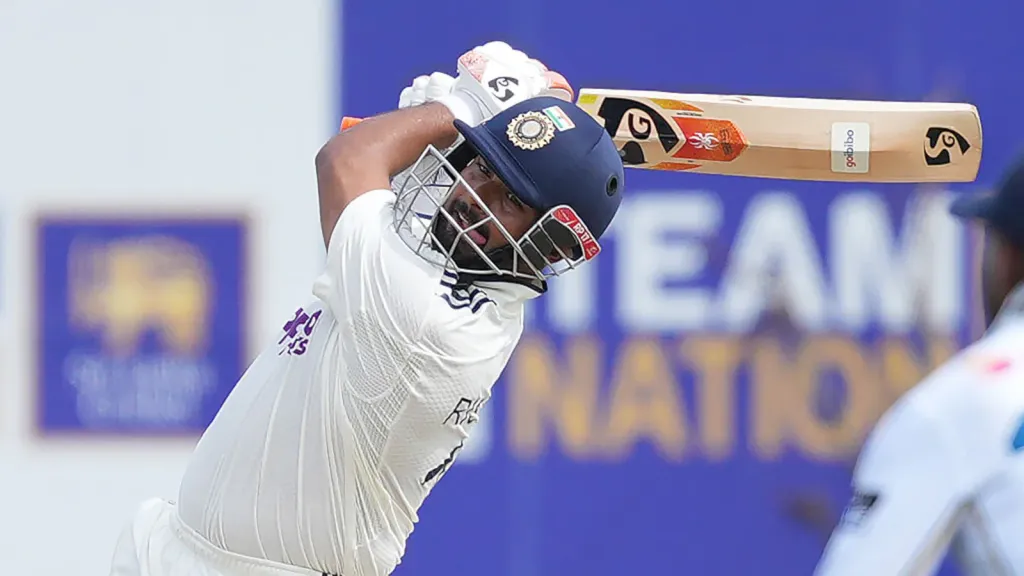 Rishabh Pant Creates Test History: First Indian to Smash 100 Sixes, Joins Elite Four-Man Club