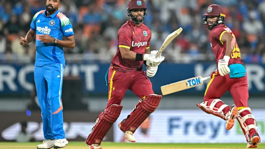 IND vs WI 3rd ODI: Mohammed Siraj Castles John Campbell With Stunning Pearler
