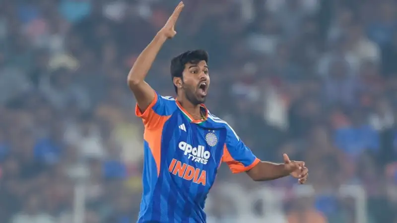 Washington Sundar OUT! Naman Dhir Named Replacement for West Indies T20Is